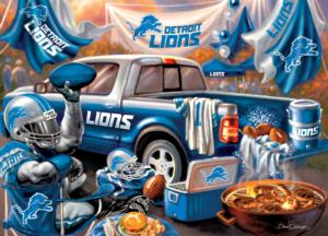 Detroit Lions Gameday Sports Jigsaw Puzzle By MasterPieces