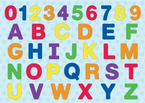 ABC 123 Alphabet & Numbers Children's Puzzles By MasterPieces