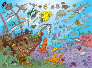 Underwater Sea Life Children's Puzzles By MasterPieces