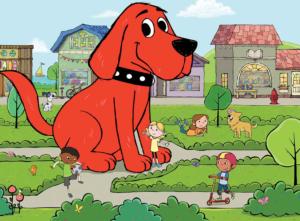 Clifford Town Square Children's Cartoon Children's Puzzles By MasterPieces