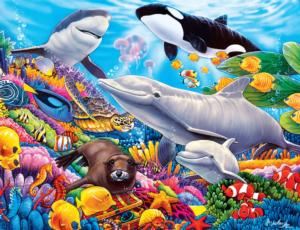 Undersea Friends Dolphin Children's Puzzles By MasterPieces