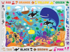 Colors in the Ocean Educational Children's Puzzles By MasterPieces