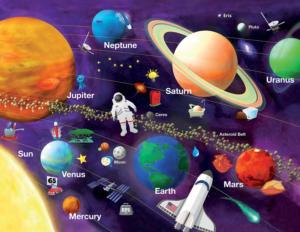 Solar System  Space Jigsaw Puzzle By MasterPieces