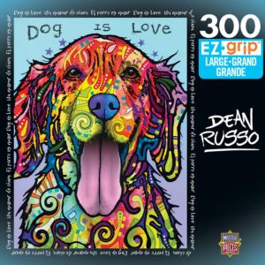 MasterPieces 300 Piece EZ Grip Jigsaw Puzzle - My Dog Blue - 18x24