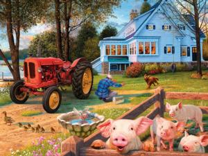 Welcome Home Farm Animal Jigsaw Puzzle By MasterPieces