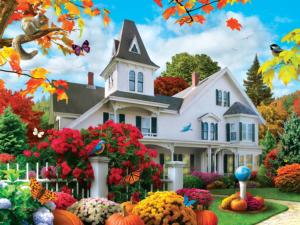 October Skies Flower & Garden Large Piece By MasterPieces