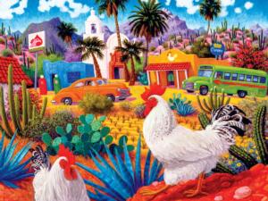 Gallos Blancos Landscape Jigsaw Puzzle By MasterPieces