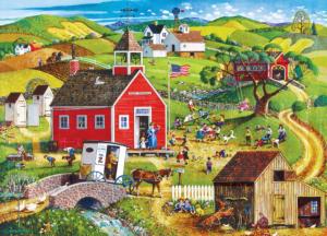 School Days Americana Large Piece By MasterPieces