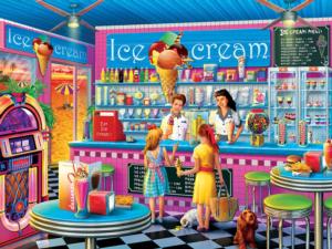 Anna's Ice Cream Parlor Dessert & Sweets Jigsaw Puzzle By MasterPieces