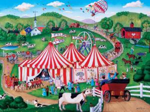 Jolly Time Circus Carnival & Circus Large Piece By MasterPieces