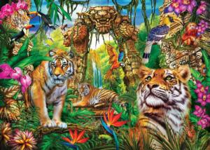 Mystery of the Jungle Jungle Animals Jigsaw Puzzle By MasterPieces