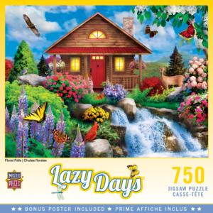 Floral Falls Cabin & Cottage Jigsaw Puzzle By MasterPieces