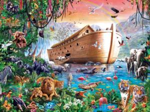 Noah’s Ark Finds Shore Boat Jigsaw Puzzle By MasterPieces