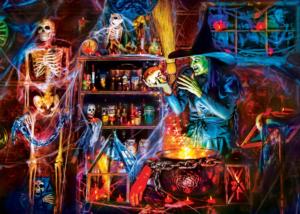 A Dark Brew Glow in the Dark Halloween Jigsaw Puzzle By MasterPieces