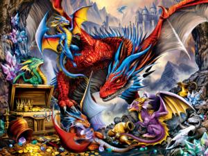Dragon's Horde Dragon Large Piece By MasterPieces