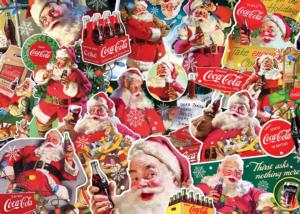 Coca-Cola Christmas Collage Jigsaw Puzzle By MasterPieces