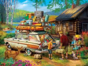 Campside - Unpacking Memories  Camping Large Piece By MasterPieces