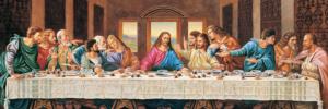 The Last Supper Religious Panoramic Puzzle By MasterPieces