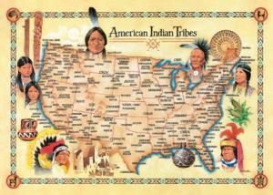 American Indian Tribes United States Jigsaw Puzzle By MasterPieces