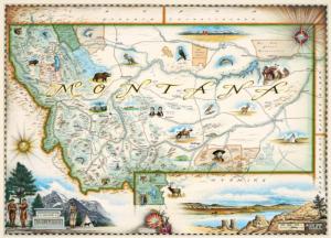 Montana United States Jigsaw Puzzle By MasterPieces