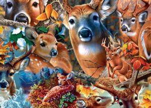 Forest Beauties Collage Impossible Puzzle By MasterPieces