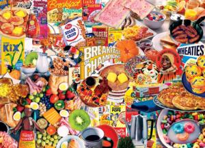 Breakfast of Champions Collage Impossible Puzzle By MasterPieces