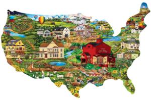 United States United States Jigsaw Puzzle By MasterPieces