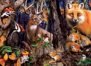 Forest Gathering Forest Jigsaw Puzzle By MasterPieces