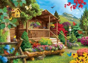 Summerscape Cabin & Cottage Jigsaw Puzzle By MasterPieces