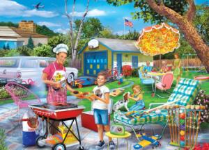 Backyard BBQ Around the House Jigsaw Puzzle By MasterPieces