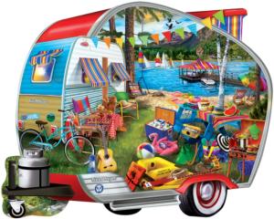 Happy Campers Travel Jigsaw Puzzle By MasterPieces