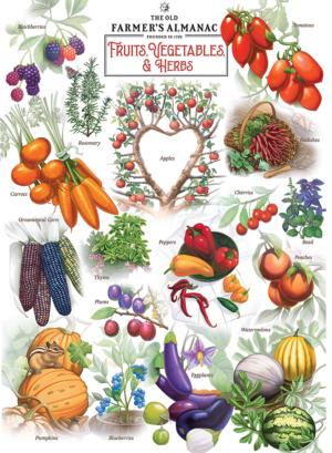 Fruits & Vegetables Fruit & Vegetable Jigsaw Puzzle By MasterPieces