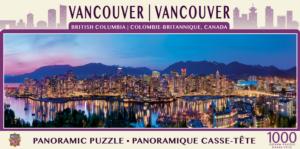 Vancouver Panoramic Canada Panoramic Puzzle By MasterPieces