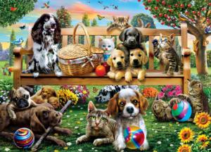 Meetup at the Park Dogs Jigsaw Puzzle By MasterPieces