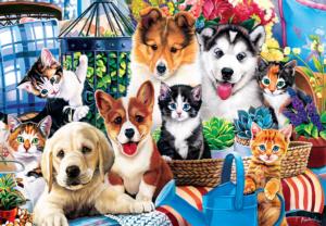 Garden Protectors Dogs Jigsaw Puzzle By MasterPieces