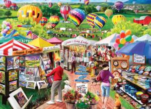 Balloon & Craft Fair Celebration Jigsaw Puzzle By MasterPieces