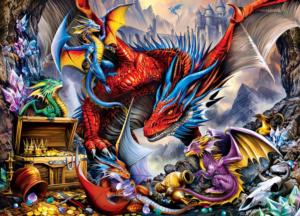 Dragon's Horde  Dragon Jigsaw Puzzle By MasterPieces