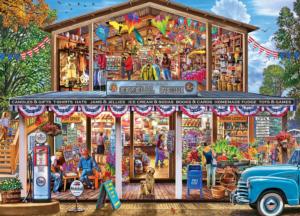 Inside Out - Hometown Market Shopping Jigsaw Puzzle By MasterPieces