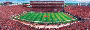 Nebraska Cornhuskers NCAA Stadium Panoramics Center View Father's Day Panoramic Puzzle By MasterPieces
