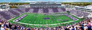 Kansas State Wildcats NCAA Stadium Panoramics Center View Father's Day Panoramic Puzzle By MasterPieces