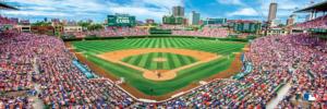 Chicago Cubs MLB Stadium Panoramics Center View Chicago Panoramic Puzzle By MasterPieces