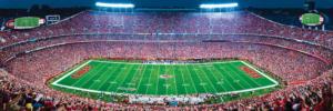 Kansas City Chiefs NFL Stadium Panoramics Center View Photography Panoramic Puzzle By MasterPieces