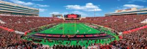 Texas Tech Red Raiders NCAA Stadium Panoramics End View Sports Panoramic Puzzle By MasterPieces