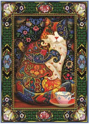 Painted Cat Cats Jigsaw Puzzle By Willow Creek Press