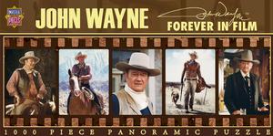 John Wayne - Forever in Film Movies & TV Panoramic Puzzle By MasterPieces