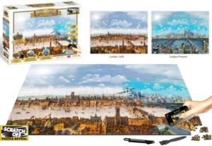 Scratch OFF History Puzzle: London London & United Kingdom Jigsaw Puzzle By 4D Cityscape Inc.