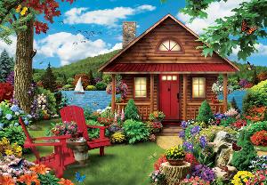 A Perfect Summer Cabin & Cottage Large Piece By MasterPieces