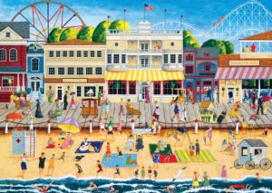 On the Boardwalk Beach & Ocean Jigsaw Puzzle By MasterPieces