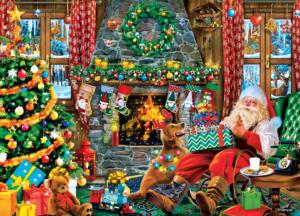 Christmas Surprise Around the House Jigsaw Puzzle By MasterPieces