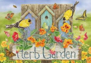 Herb Garden Flower & Garden Jigsaw Puzzle By Lang